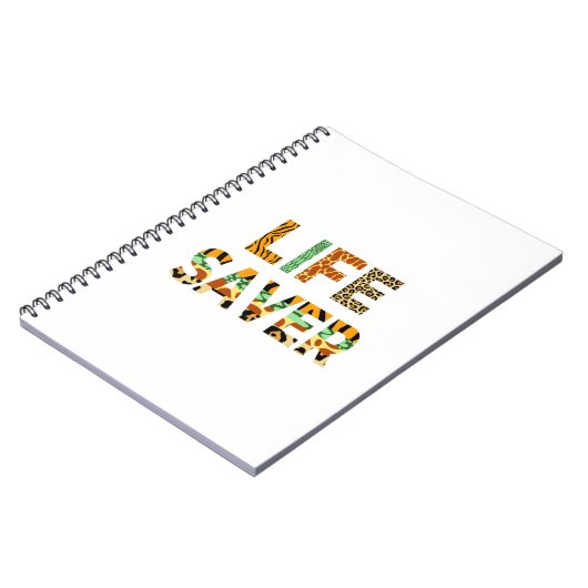 Wildlife Saver Notizblock (Linke Seite)