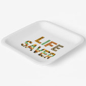 Wildlife Saver Pappteller (Gewinkelt)