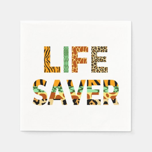 Wildlife Saver Serviette (Vorderseite)