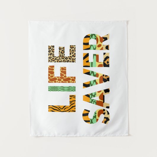 Wildlife Saver Wandteppich (Vorderseite)