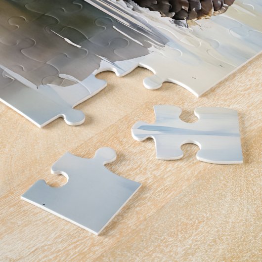 Wildlife Serenity Watercolor Hippo Puzzle (Seite)