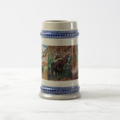 Wildlife Stein mit Kunstwerken von Julie Wittwer Bierglas (Mittel)