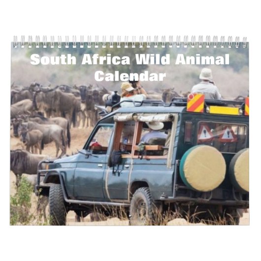 Wildlife Südafrikas 2027 Kalender (Titelbild)