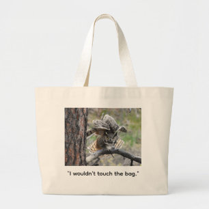 Wildlife-Tasche für den täglichen Gebrauch. Zeigen Jumbo Stoffbeutel