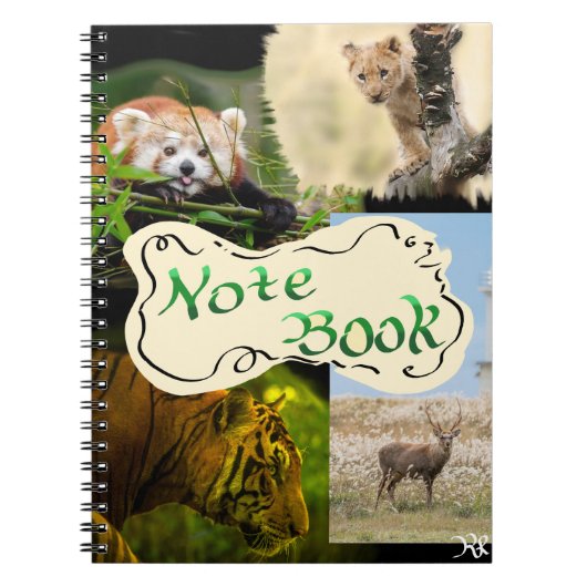 Wildlife-Thema  Notizblock (Vorderseite)