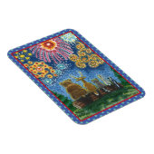 WILDLIFE TIERE 4. JULI-FIREWORKS, NIEDLICHE Funny Magnet (Rechte Seite)