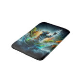 Wildlife Tiger Splash Badematte (Schrägansicht)