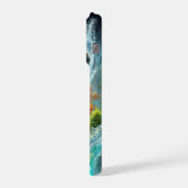 Wildlife Tiger Splash iPhone Hülle (Linke Seite)