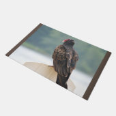 Wildlife Turkey Buzzard Fußmatte (Schrägansicht)