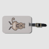 Wildlife warrior - Happy QUOKKA- Marsupial - Natur Gepäckanhänger (Vorderseite (Horizontal))