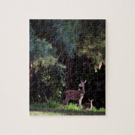 Wildlife Watercolor Puzzle