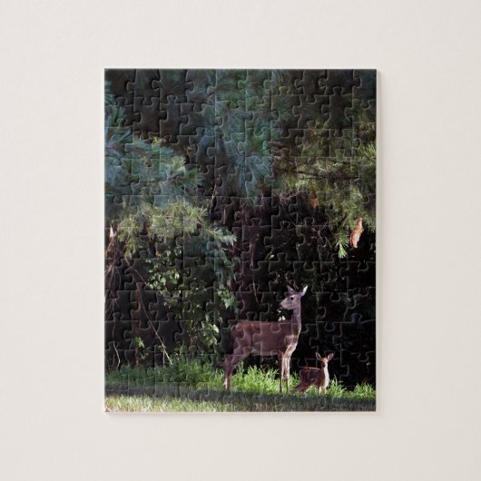 Wildlife Watercolor Puzzle (Vertikal)