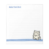 Wildlife Wolf Note Pad Notizblock (Vorderseite)