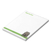Wildlife Wombat Note Pad Notizblock (Rotiert)