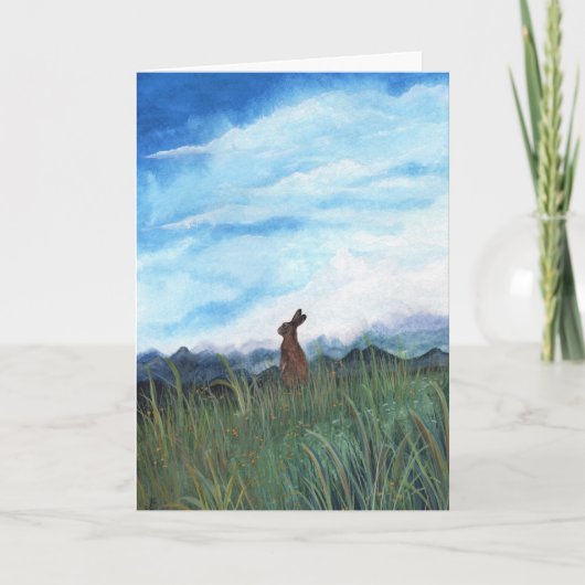 Wildlife Wonders Denken Sie an Ihre Karte von Bihr (Vorderseite)