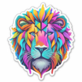Wildlife Wonders Lion Sticker Delights