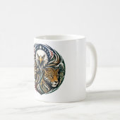 Wildlife World Unity Fußball Tierkunst 2026 Kaffeetasse (VorderseiteRechts)