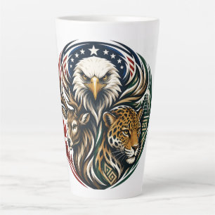 Wildlife World Unity Fußball Tierkunst 2026 Milchtasse