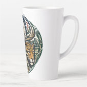 Wildlife World Unity Fußball Tierkunst 2026 Milchtasse (Rechts)