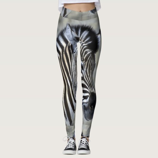 Wildlife Zebra Lover Leggings (Vorderseite)