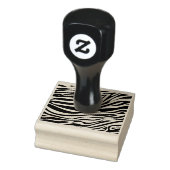 Wildlife Zebra Stripes Pattern Gummistempel (Stempel)