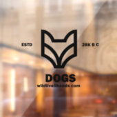 Wildlivelihoods.com Wolf Decal Fensteraufkleber (Blatt 2)