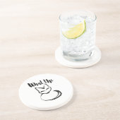 Wildly Punny — Was der Fuchs? Minimalistische Pun- Getränkeuntersetzer (Seite)