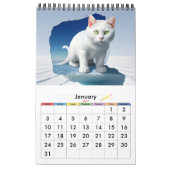 Wildly Weird Ugly Cat Art AI Slop Surreal Funny Kalender (Jan 2027)