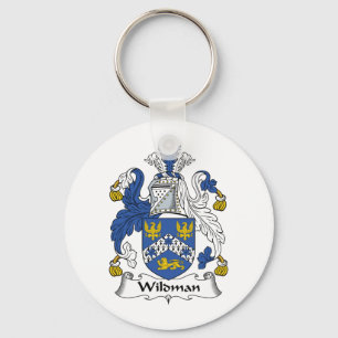 Wildman Familienwappen Schlüsselanhänger