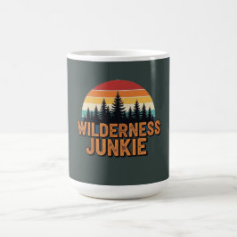 Wildness-Junkie-Retro-Design Kaffeetasse