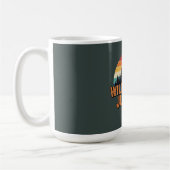 Wildness-Junkie-Retro-Design Kaffeetasse (Links)