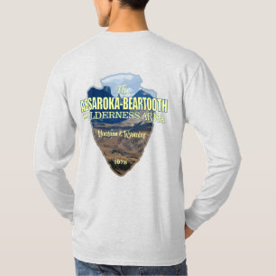 Wildnis Absaroka-Bärzahn (Pfeilspitzen) T-Shirt
