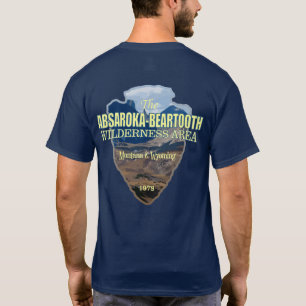 Wildnis Absaroka-Bärzahn (Pfeilspitzen) T-Shirt