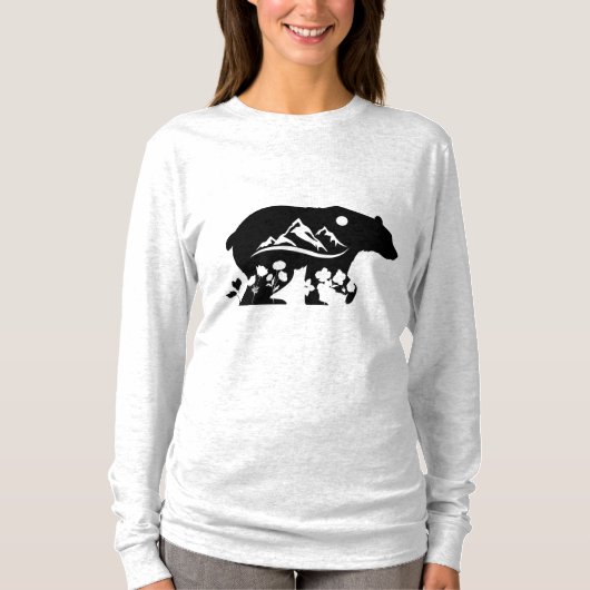 Wildnis - Bär T-Shirt (Vorderseite)