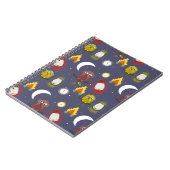 Wildnis-Campings-Thema Notizblock (Linke Seite)