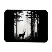 Wildnis des Rotwildwaldes Magnet (Horizontal)
