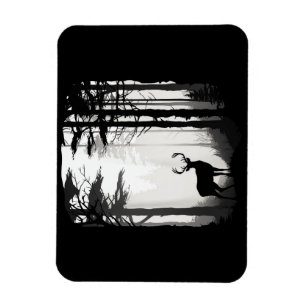 Wildnis des Rotwildwaldes Magnet