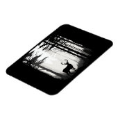 Wildnis des Rotwildwaldes Magnet (Linke Seite)