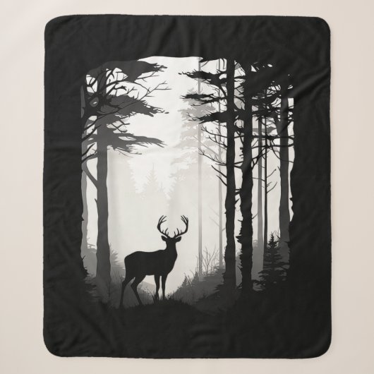 Wildnis des Rotwildwaldes Sherpadecke (Vorderseite)