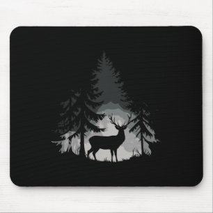 Wildnis-Hirsch-Wald-Wildtiere-Natur-Freiluft Mousepad