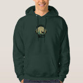 Wildnis Hirsche Jagd Langschläfer Hoodie (Vorderseite)
