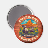 Wildnis im Grand Canyon Nationalpark Arizona Magnet (Vorderseite/Rückseite)