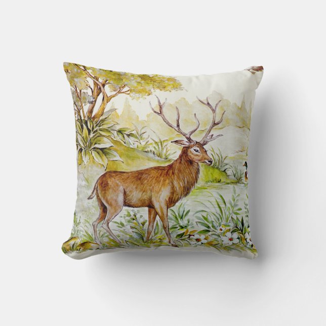 Wildnis Kissen (Vorderseite)