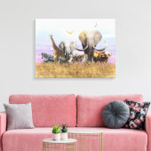 Wildnis Leinwanddruck (Insitu (Wohnzimmer))