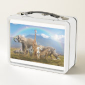 Wildnis Metall Brotdose (Rückseite)