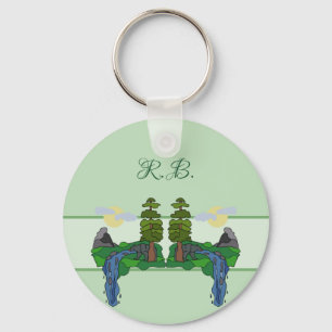 Wildnis persönlich schlüsselanhänger