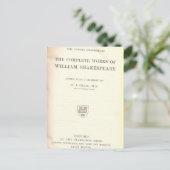 Wildnis Postkarte (Stehend Vorderseite)