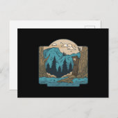 Wildnis Postkarte (Vorne/Hinten)