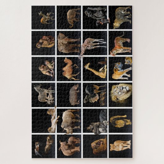 Wildnis Puzzle (Vertikal)