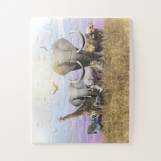 Wildnis Puzzle (Vertikal)